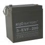 Аккумулятор Kijo 6V 3-EVF-220Ah (M8+DIN)