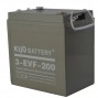 Аккумулятор Kijo 6V 3-EVF-220Ah (M8+DIN)