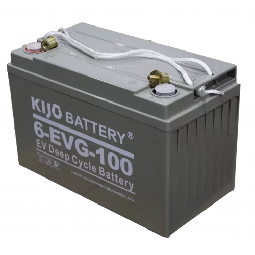 Аккумулятор Kijo 12V 6-EVG-100Ah (M8+DIN)