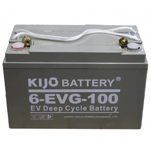 Аккумулятор Kijo 12V 6-EVG-100Ah (M8+DIN)