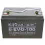 Аккумулятор Kijo 12V 6-EVG-100Ah (M8+DIN)