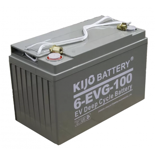 Аккумулятор Kijo 12V 6-EVG-100Ah (M8+DIN)