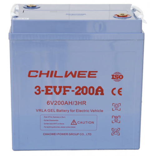 Аккумулятор Chilwee 6V 3-EVF-200Ah (M8+DIN)