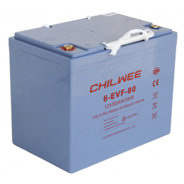 Аккумулятор Chilwee 12V 6-EVF-80Ah (M6+DIN)