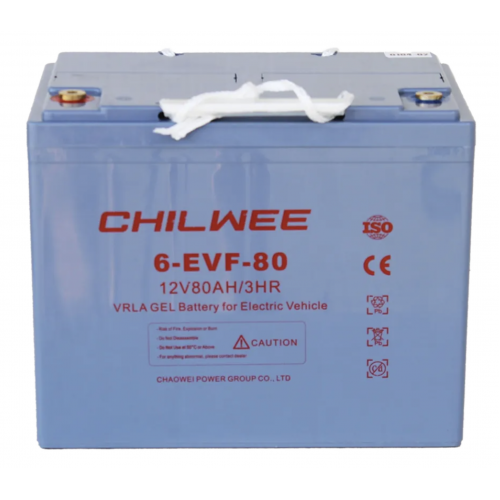 Аккумулятор Chilwee 12V 6-EVF-80Ah (M6+DIN)