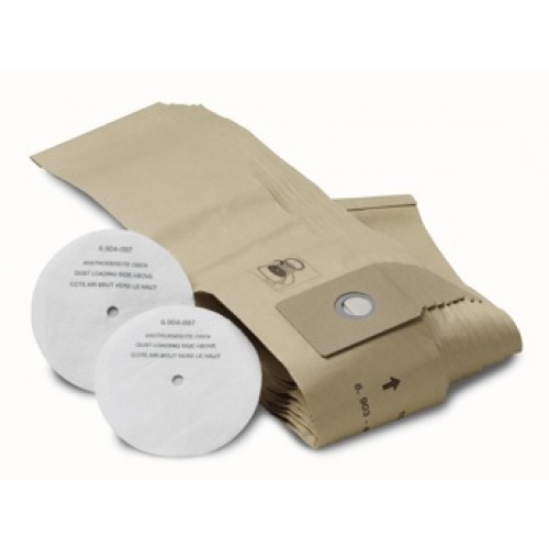 Фильтр-мешки бумажные для Т 201, 10 шт