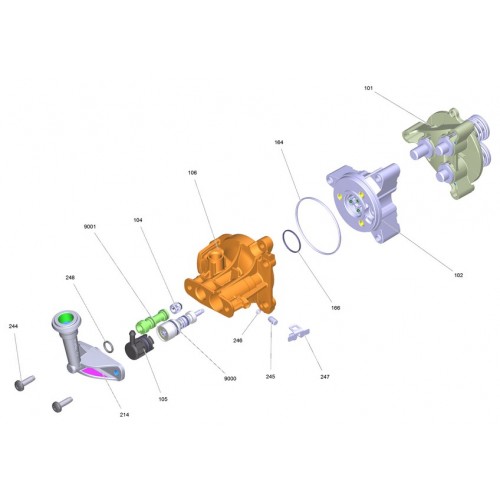 Корпус распределителя Karcher K 7 Full Control